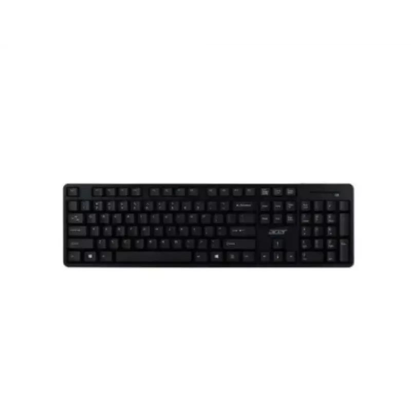 Acer Nitro NAK200 vadu spēļu tastatūras un peles komplekts, US International izkārtojums, RGB fona apgaismojums, mazumtirdzniecības iepakojums