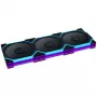 Lian Li UNI FAN SL FLEX Wireless ARGB Reverse Blade 120mm PWM ventilators - 3 komplekts ar kontrolieri, melns