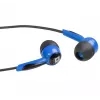 Defender EARPHONES BASIC 604 Vadu austiņas ar mikrofonu, Melns-Zils