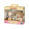 Sylvanian Families Chocolate Rabbit Brother Vannasistabas komplekts