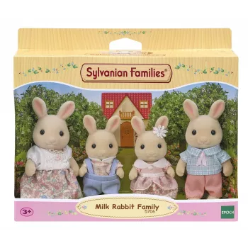 EPOCH Sylvanian Families Milk Rabbit Family figūru komplekts