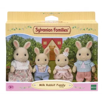 EPOCH Sylvanian Families Milk Rabbit Family figūru komplekts