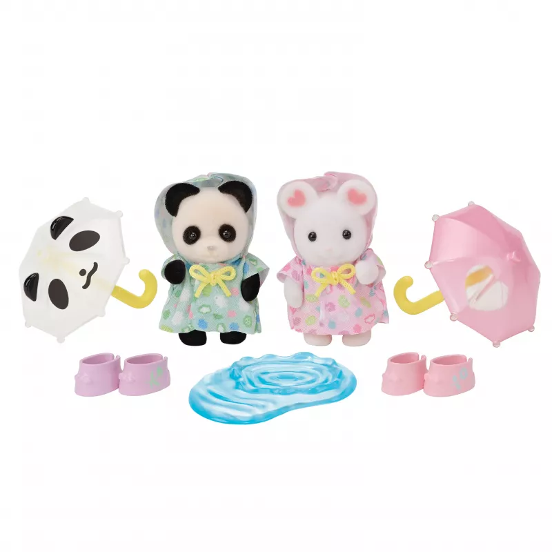 Sylvanian Families Nursery Friends Rainy Weather komplekts