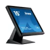 Iiyama ProLite T1531SAW-B5 15 collu XGA pretestības skārienjūtīgais LED monitors, 4:3, DVI-D/VGA, USB, skaļruņi, IP54 priekšpuse, VESA, melns