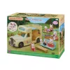 EPOCH Sylvanian Families Kempera komplekts - Ģimenes kempinga piedzīvojumu transportlīdzeklis