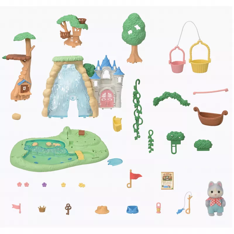 Sylvanian Families piedzīvojumu rotaļu laukuma ūdenskritums