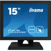 Iiyama ProLite T1532MSC-B5X 15 collu Projective Capacitive Touch LED monitors - 1024x768 XGA, 10 punktu, HDMI, DVI, VGA, USB, IP54 priekšpuse, 7H, skaļruņi