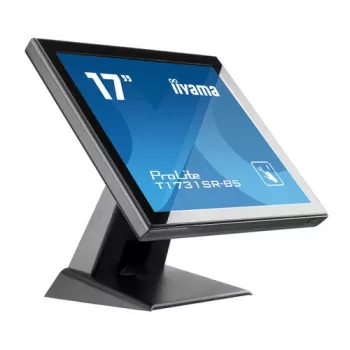 Iiyama ProLite T1731SR-B5 17 collu SXGA 5:4 pretestības skārienjūtīgs LED monitors - Melns