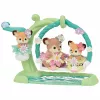 Sylvanian Families Briežu mazuļi ar ziedu šūpolēm rotaļu komplekts