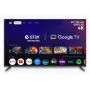 NO NAME LEDTV55A1T2 55 collu QLED 4K UHD viedtelevizors ar Dolby Vision IQ, HDR10+, Dolby Atmos, VIDAA U5.0, Alexa iebūvētu, bezrāmja dizainu, spēles režīmu
