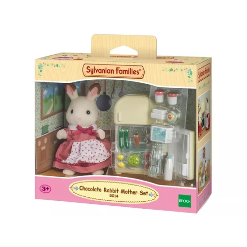Epoch Sylvanian Families Chocolate Rabbit Mother virtuves komplekts