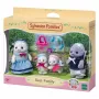 Sylvanian Families Roku ģimenes figūru komplekts - Glenn, Amanda un mazulis Nicola ar aksesuāriem