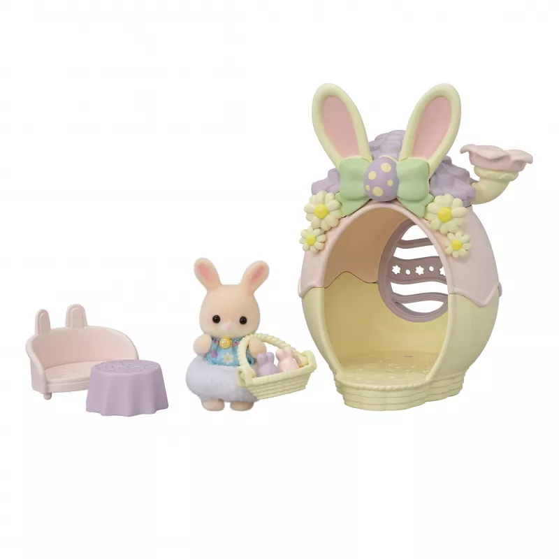 Sylvanian Families Lieldienu mazuļu trušu rotaļu komplekts