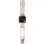 PULIO Digital Watch LED Diakakis - Ledus sirds bērnu pulkstenis ar sarkanu LED displeju, zila/violeta silikona siksniņa, oficiāla Disney Frozen tēma