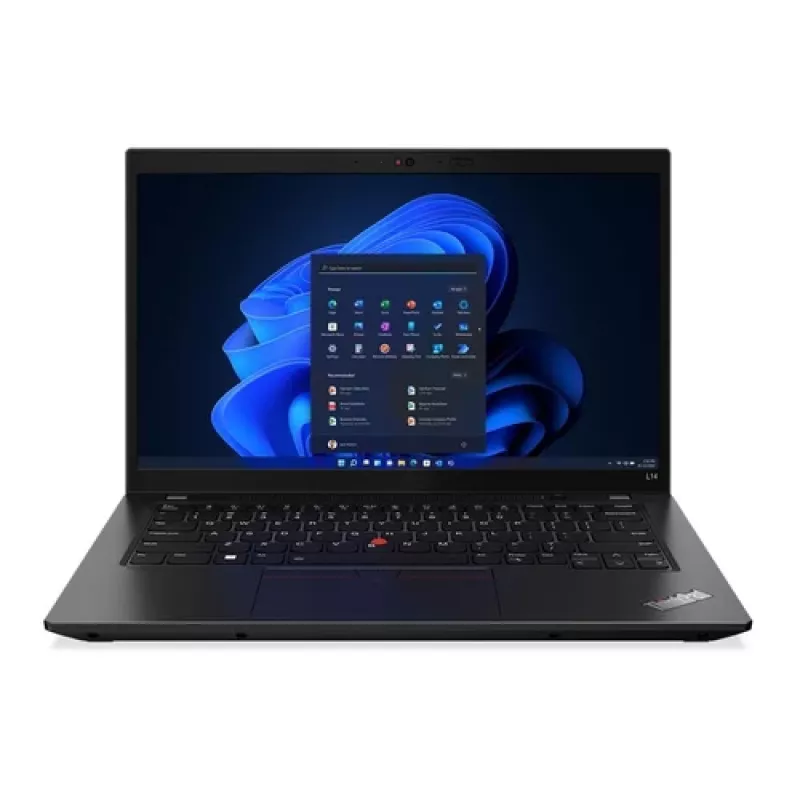 Atjaunots Lenovo ThinkPad L14 G3 Intel Core i5-1245U 16GB RAM 256GB SSD 14 collu FHD IPS Windows 11 Pro Melns