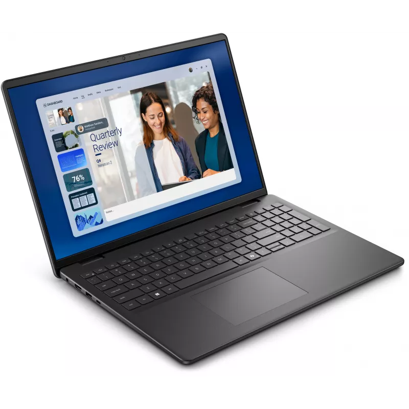 Dell 16 DC16255 klēpjdators | Ryzen 7 7730U | 16GB RAM | 512GB SSD | 16 inch FHD+ | Windows 11 Pro | Carbon Black