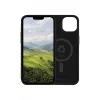 dbramante1928 Monaco MagSafe silikona aizmugures vāciņš Apple iPhone 14, Night Black (melns)