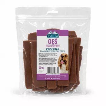 PETITTO zoss šķēles suņu kārumi – 100% dabīgi, bez graudiem, 500 g