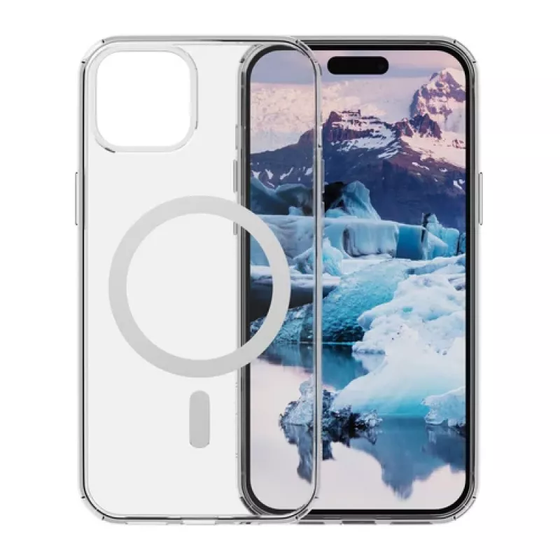 dbramante1928 Iceland Pro MagSafe maciņš iPhone 15 Plus - caurspīdīgs