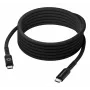 dbramante1928 Copenhagen USB-C uz USB-C pīts kabelis 1m melns