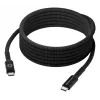 dbramante1928 Copenhagen USB-C uz USB-C pīts kabelis 1m melns