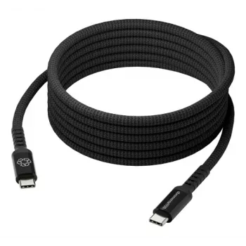 dbramante1928 Copenhagen USB-C uz USB-C pīts kabelis 1m melns
