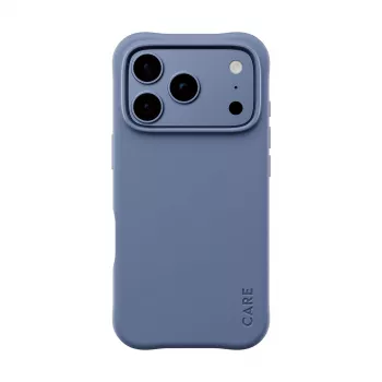 CARE by PanzerGlass Samba Case iPhone 17 Pro / 18 Pro – Shades of Blue, MagSafe, pārstrādāts TPU, pretmikrobu, 3.6m kritiena aizsardzība