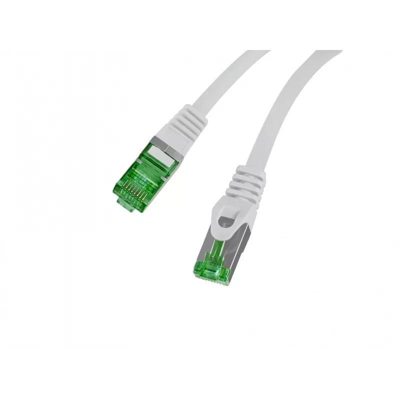 LANBERG PCF7-10CU-2000-S Cat.7 S/FTP LSZH vara savienojuma kabelis 20m pelēks Fluke pārbaudīts