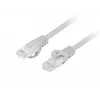 Lanberg PCU6-10CU-2000-S Cat.6 UTP LSZH vara savienojuma kabelis 20m pelēks Fluke sertificēts