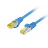 LANBERG Cat.6A S/FTP LSZH vara savienojuma kabelis 20m zils Fluke Passed