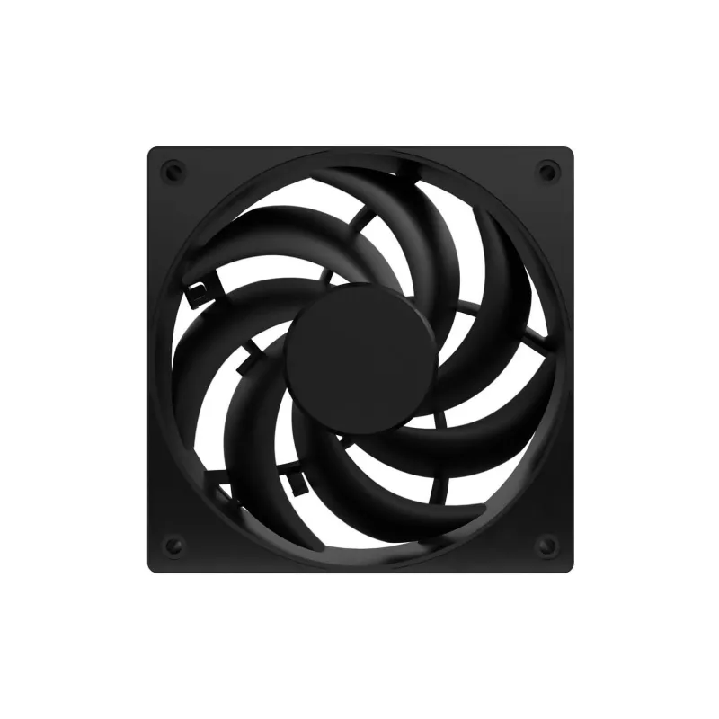 Fury SAI S12 PWM 120mm korpusa ventilators - melns