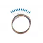 LANBERG Pigtail SM LC/UPC Semi-Tight 9/125 G657A1 12x2m Daudzkrāsains