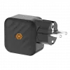 HAMMER RapidCharge 65W GaN sienas lādētājs - 2x USB-C PD, 1x USB-A QC, melns