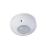 MACLEAN MCE19 Griestu PIR kustības sensors – 360° noteikšana, 1200W kvēlspuldžu / 300W LED slodze, regulējams laiks un lukss, balts