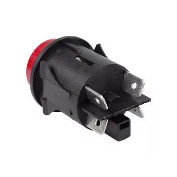 LEAN CARS ON/OFF slēdzis elektriskajiem braucamrīkiem 12V 10A rocker slēdzis 2-pin paneļa montāžai melns