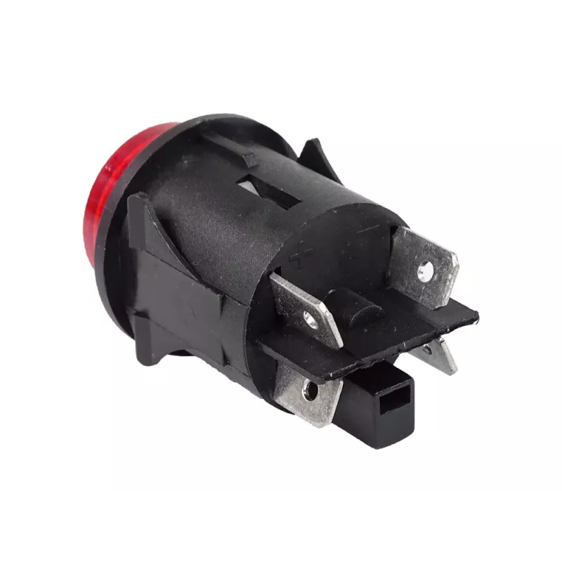 LEAN CARS ON/OFF slēdzis elektriskajiem braucamrīkiem 12V 10A rocker slēdzis 2-pin paneļa montāžai melns