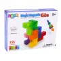 LEAN TOYS Magnētiskie bloki Magic Cube Puzzle 156 izaicinājuma kartītes 9 gab.