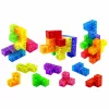 LEAN TOYS Magnētiskie bloki Magic Cube Puzzle 156 izaicinājuma kartītes 9 gab.