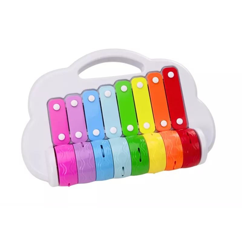 LEAN TOYS Rainbow Cymbals, bērnu mūzikas instruments, izglītojošs, interaktīvs, krāsains