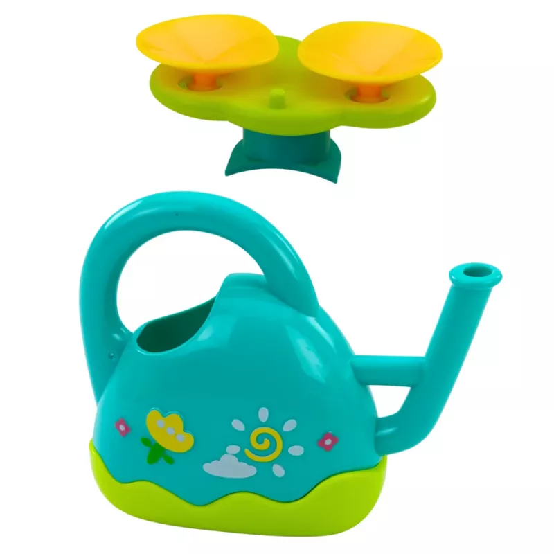 LEAN TOYS Interaktīva vannas rotaļlieta Laistīšanas puķe Laistīšanas kanna, 1,5 L, dažādās krāsās