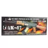 LEAN TOYS AK-47 rotaļu šautene bērniem ar gaismu un skaņu, 68,5 cm