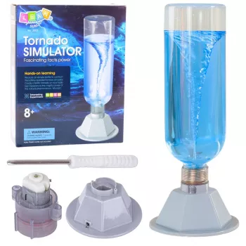 LEAN TOYS DIY Tornado Simulator izglītojošs eksperimentu komplekts