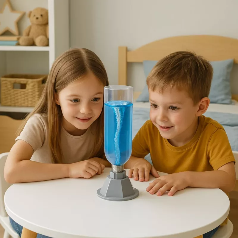 LEAN TOYS DIY Tornado Simulator izglītojošs eksperimentu komplekts