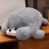 LEAN TOYS Plīša maskots Mīkstā rotaļlieta Liels pelēks ronis 29cm