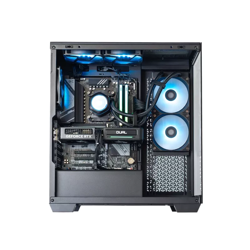 E-Sport GB650T-CM1 spēļu dators - AMD Ryzen 7 7800X3D, 16GB DDR5, 1TB NVMe SSD, GeForce RTX 5060 Ti 8GB, Windows 11 Home