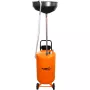 NEO TOOLS 10-810 Mobilā eļļas novadīšanas iekārta, gravitācijas, 70 L tvertne, pneimatiskā iztukšošana, 420 mm notekpanna, regulējams augstums 1000-1600 mm
