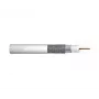 DIGITUS RG-6 koaksiālais kabelis, 1.05mm varš, 75 omi, dubultā ekranēšana (2x folija + 77% pinums), Eca, PVC apvalks, 305m, balts