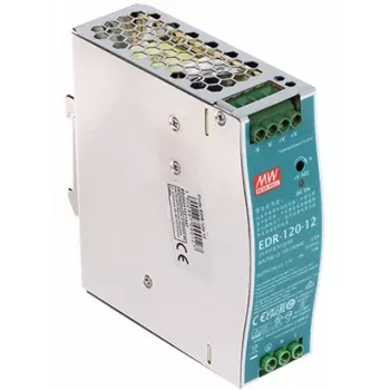 MEAN WELL EDR-120-12 DIN sliežu barošanas avots 120W 12V 10A rūpnieciskais komutācijas barošanas bloks