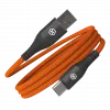HAMMER USB-A uz USB-C kabelis 1,2 m melns 480Mbps uzlādei un datiem