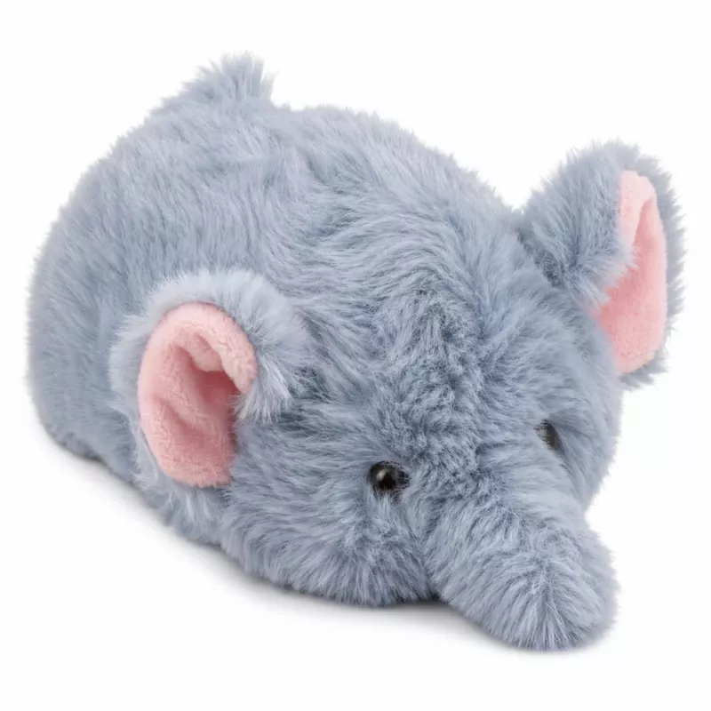LEAN TOYS Plīša zilonis Mascot Mīkstā rotaļlieta Mazs Pelēks 18 cm